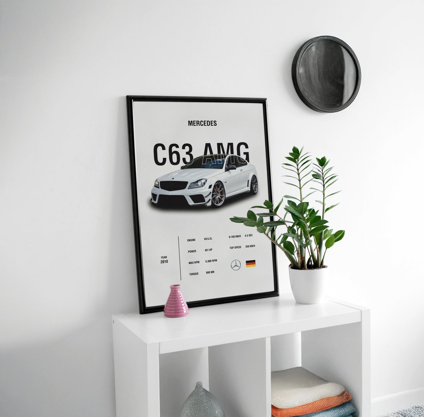 C63 AMG Photo Frame