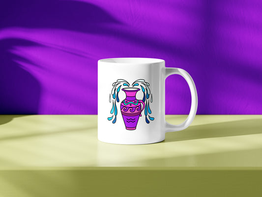 Aquarius Zodiac Mug