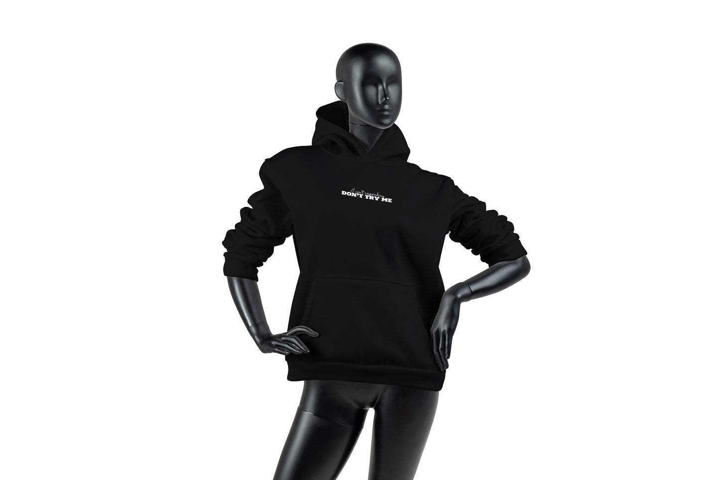 Black Unisex Outdated G Hoodie