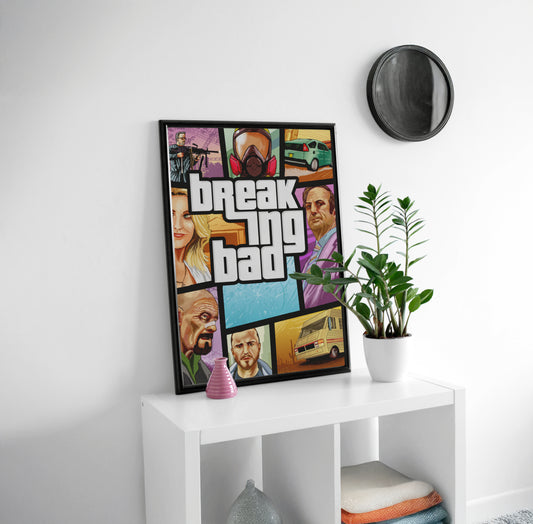 Grand Theft Auto "Walter White Edition" Photo Frame