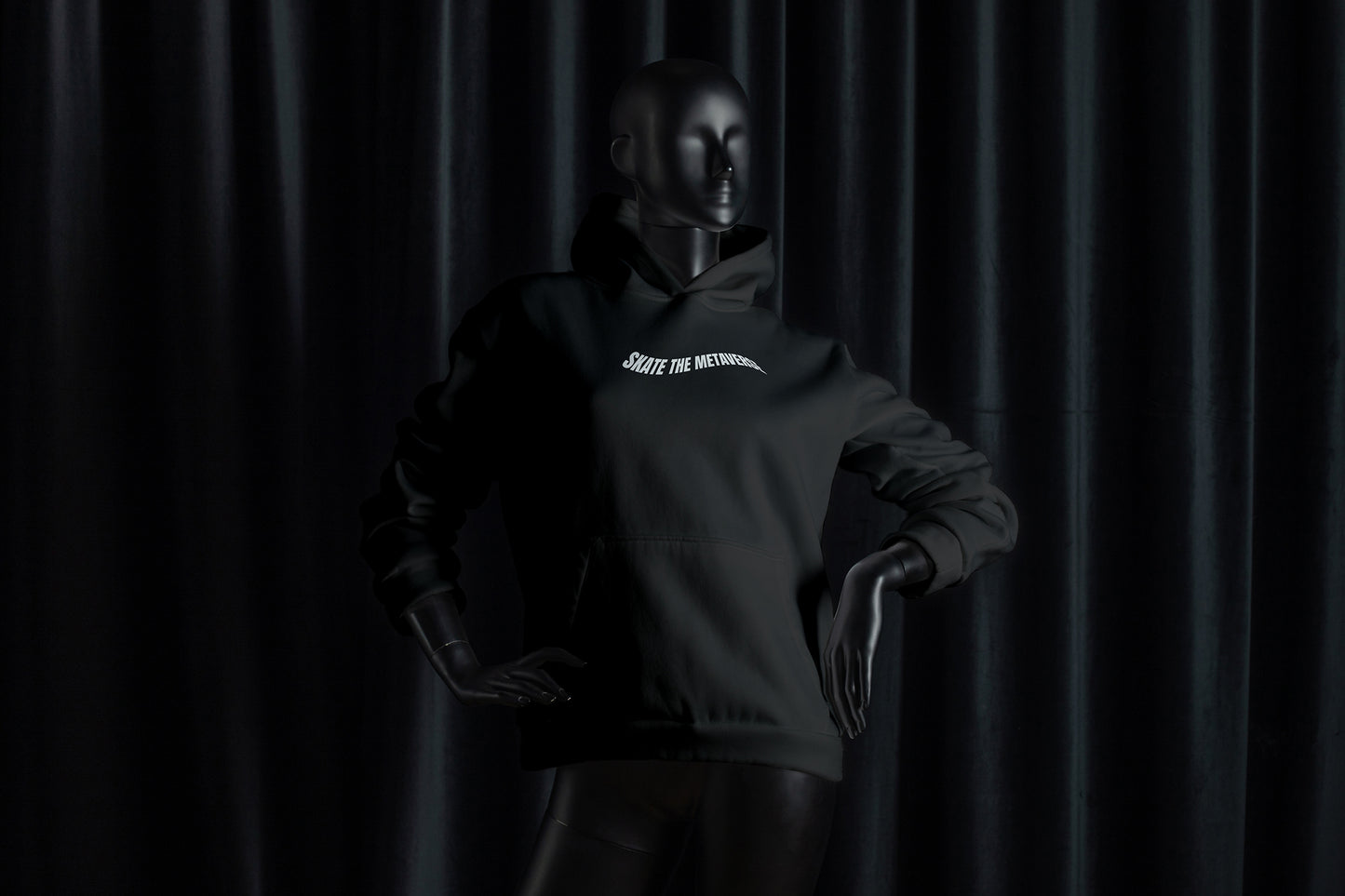 Black Skate The Metaverse G Hoodie