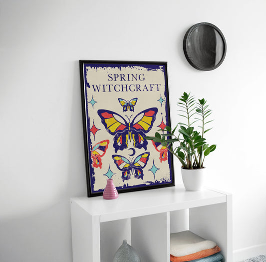 Spring Witchcraft Photo Frame