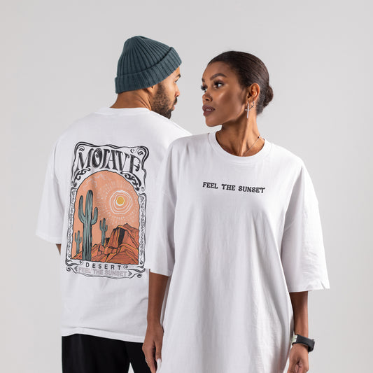 White Mojave Oversize T-Shirt