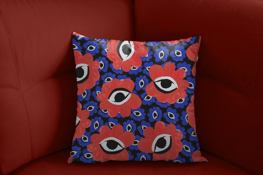 All Eyes On G Velvet Pillow